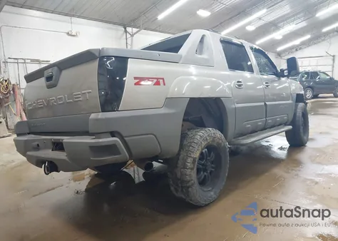 2002 Chevrolet Avalanche K1500 from USA, damaged, VIN 3GNEK13T42G206293